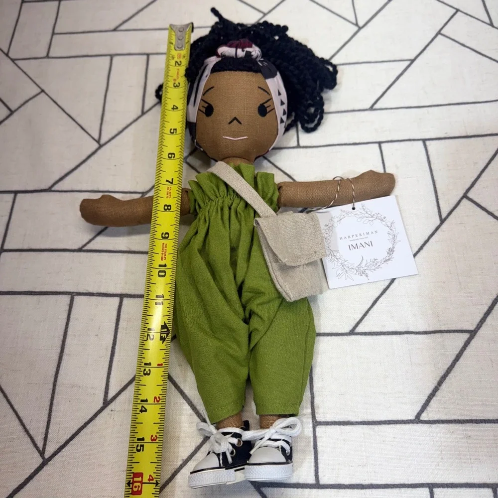 Harperiman Handmade Linen Doll Imani 15